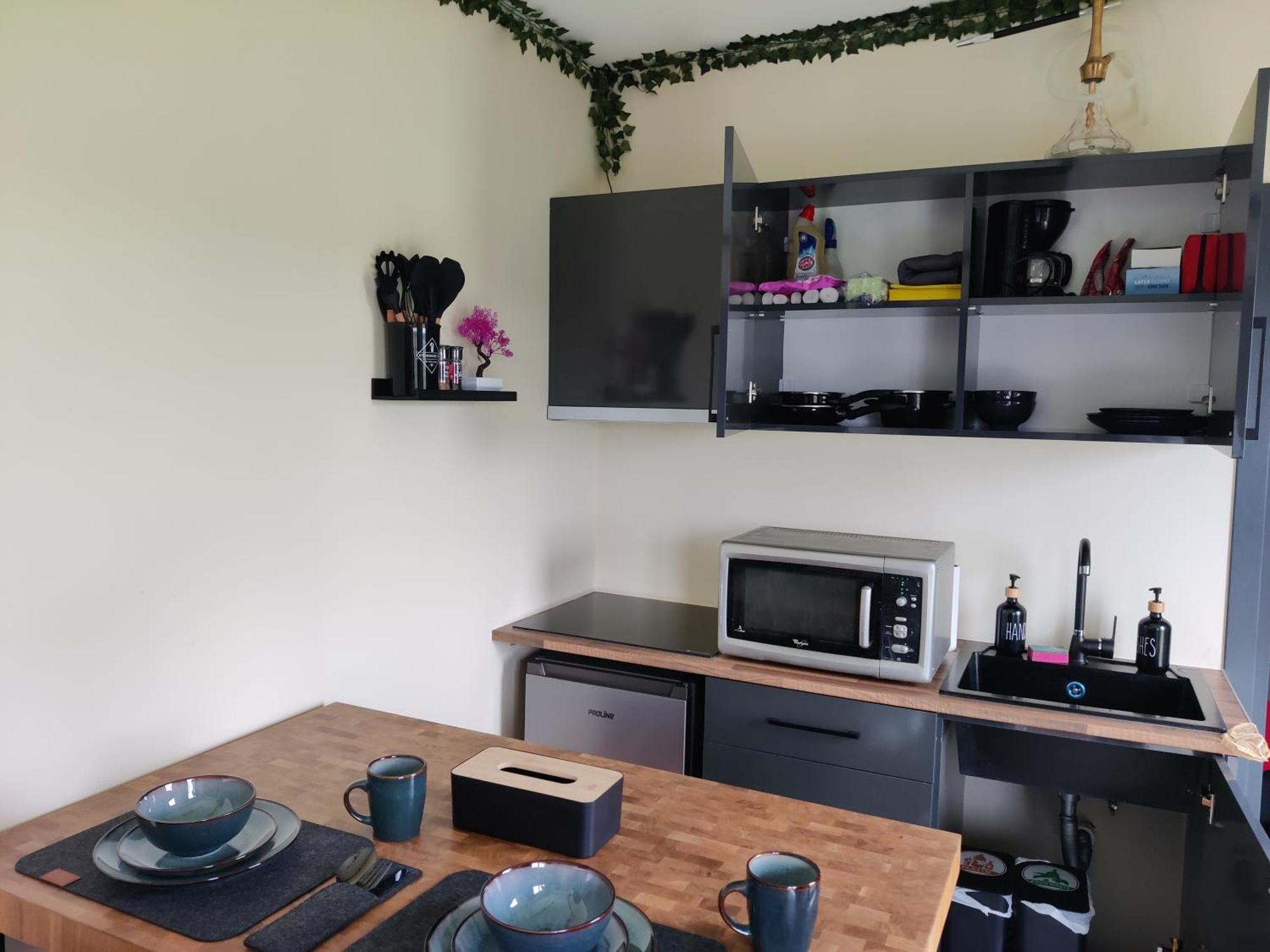 Tiny House Betuwe Apartman Tricht Szoba fotó